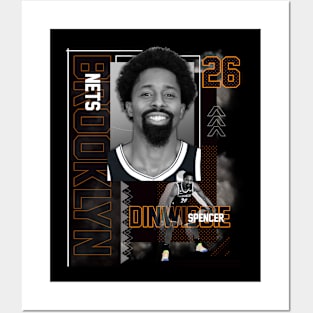 Brooklyn Nets Spencer Dinwiddie 26 Posters and Art